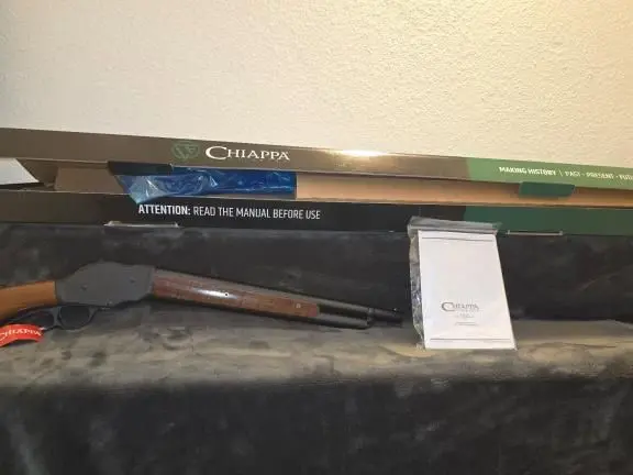 Chiappa 1887 Winchester 12 Gauge Lever Action Bootleg Shotgun w/ 18.5" Barrel - Matte Finish