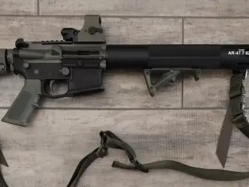 AR-47 16" AR-15 chambered in 7.62x39