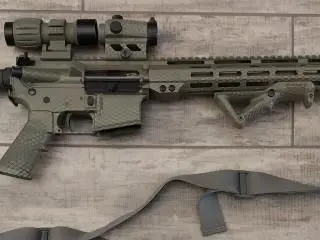 AR-15 16" Snake Camo 5.56