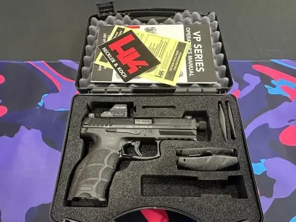 HK VP9 Tactical – Holosun 507C – Threaded Barrel – Suppressor Sights