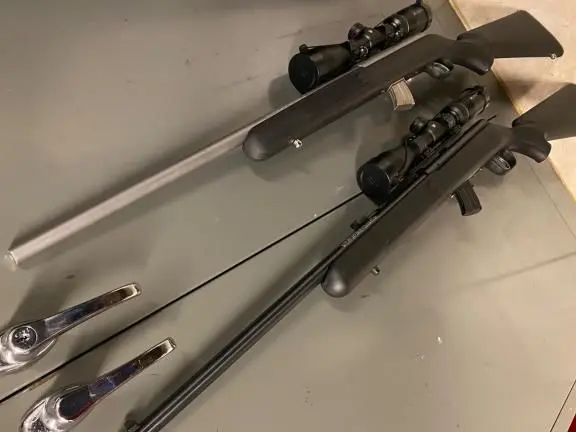 Savage Mark ii .22LR (x2) Stainless steel