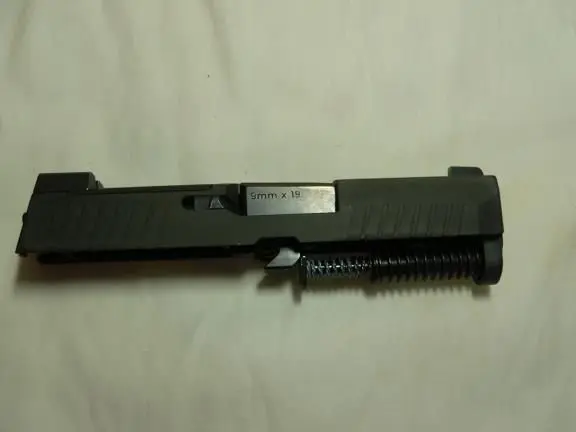 Optics Ready 9mm Slide assembly for Sig P320