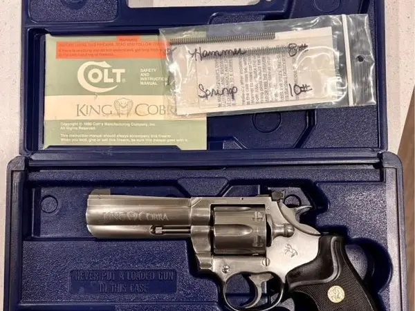 Classic Colt King Cobra revolver