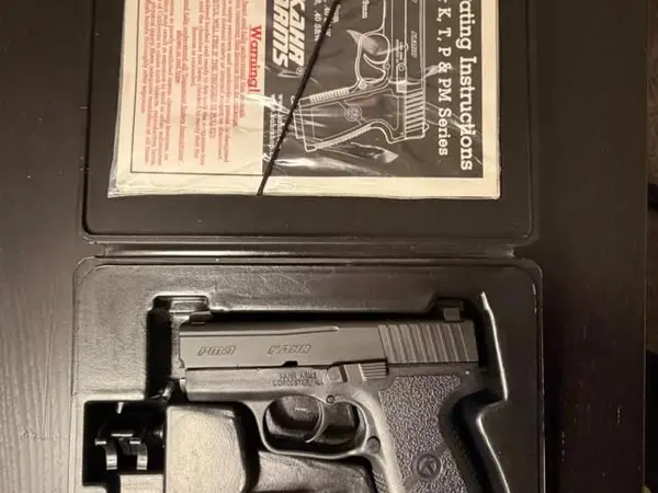 Karh PM9 black diamond w/night sights, 2 mags, etc.
