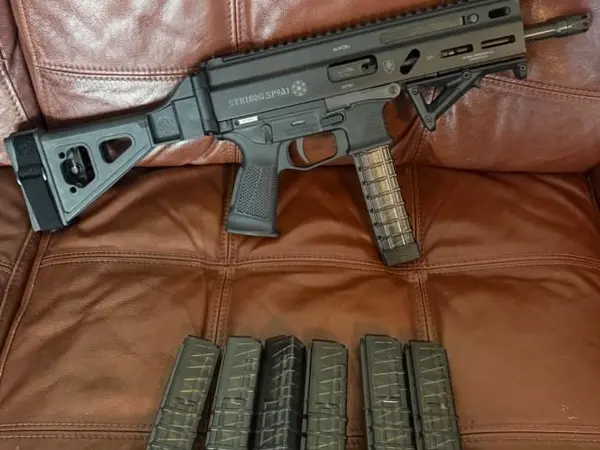 Stribog SP9A1 with Brace and Extras Never Fired