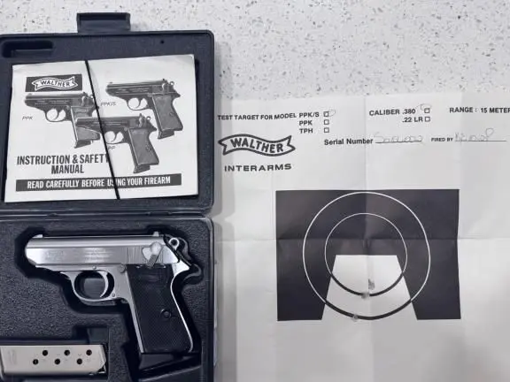 LNIB Walther PPK/S with origanal paperwork