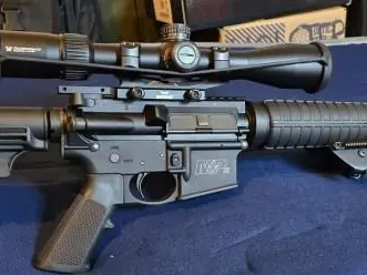 LOWER PRICE $1100 -SMITH and WESSON MP15 in 300 WHISPER, 300 BLACKOUT in EXCELLENT CONDITION, is *NEW NEVER BEEN SHOT*, comes with a VORTEX 4X16 TACTICAL SCOPE, 3 MAGAZINES, FOLDING BIPOD and 10+ BOXES of miscellaneous AMMUNITION. **FOR SALE $1100** OBO