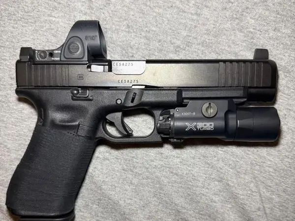 Glock 34 Gen5 MOS w/SRO & X300