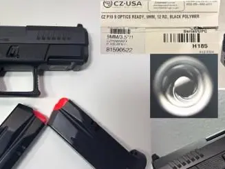 CZ P10 S OR w/ Viridian RFX11 Green Dot
