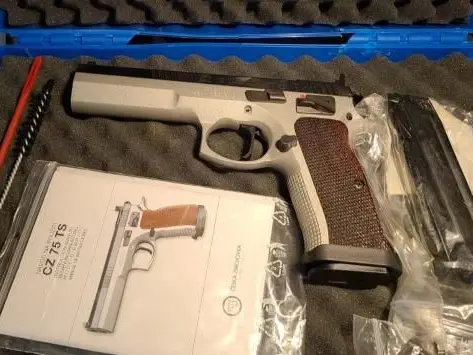 CZ Tactical Sport Dual-Tone 9mm