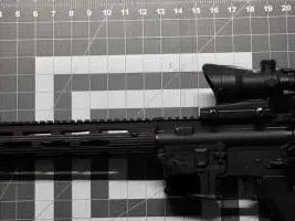 Anderson AR-15 (AM15) w/ Troy VTAC Rail & Fake ACOG
