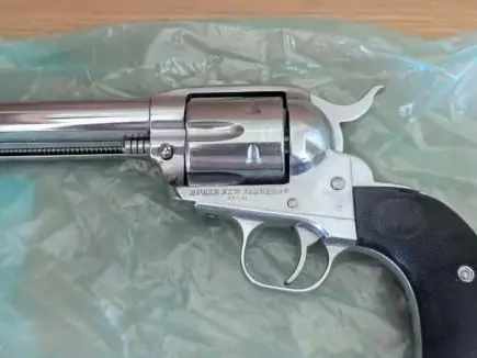 Ruger Vaquero Model 05105 Gloss Stainless .45 Colt