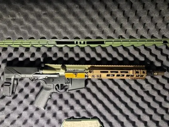PSA 11.5 5.56 with Riflespeed gas block