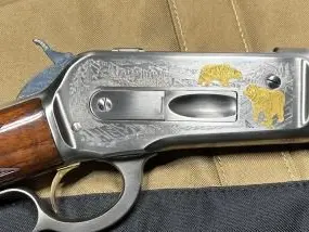 Engraved 1886 Saddle Ring Carbine