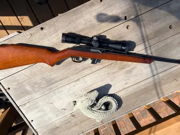 Marlin Model 70 with Nikon Prostaff scope