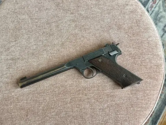 Rare 1945 Hi Standard Model H-D Military .22 Bullseye Pistol