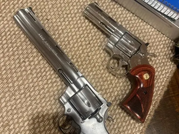 Original colt python and anaconda