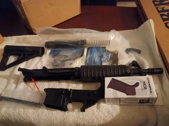 PSA AR-15 pistol kit