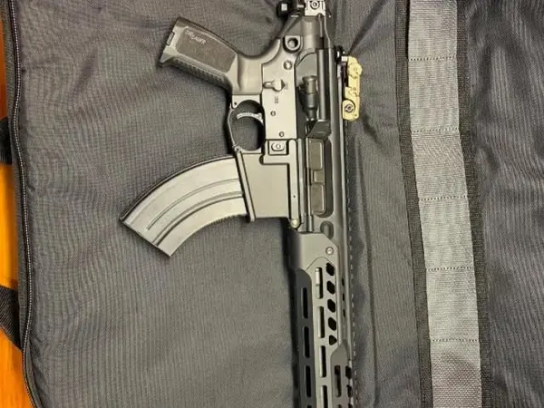 Sig Sauer MCX Spear LT with ammo