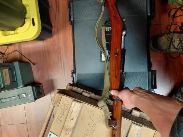 Mosin Nagant M38 carbine. All matching w/ammo 200rnds