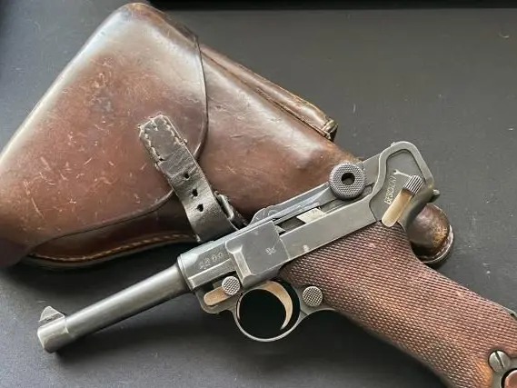 WW1 1918/1920 Double Date P.08 Police Luger