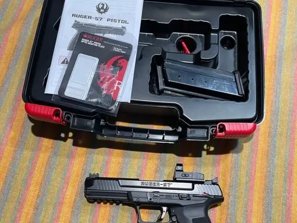 Ruger 5.7x28 Pistol w/ Vortex Venom-Ruger 5.7 Rifle folder