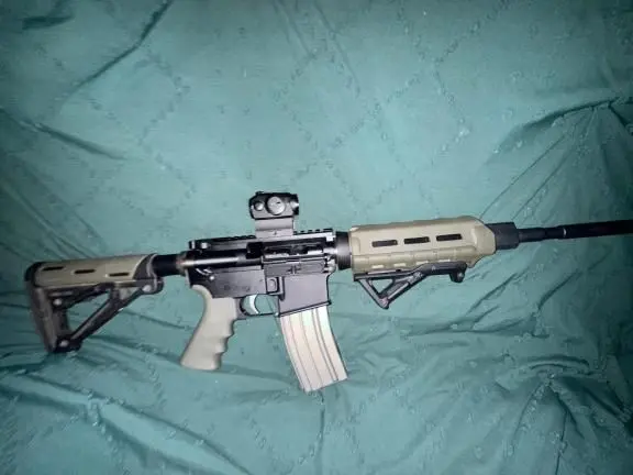 AR-15 .223 WYLDE (ALL UPGRADED INTERNALS + TRIGGER)