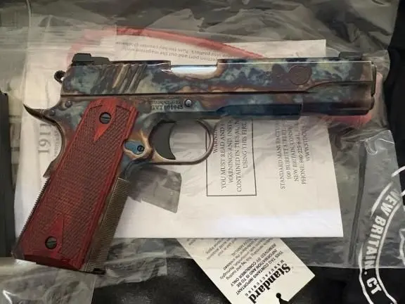 Std Manufacturing 1911 Color Case