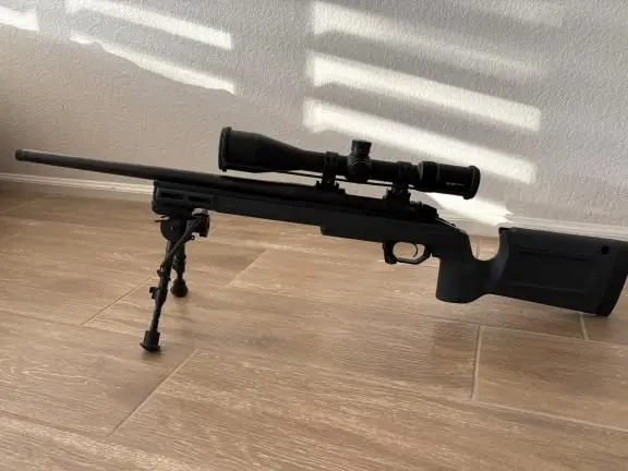 Bergara B14 Ridge 6.5 Creedmoor in KRG stock, scope