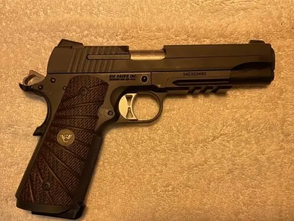 Sig 1911 10mm Tacops