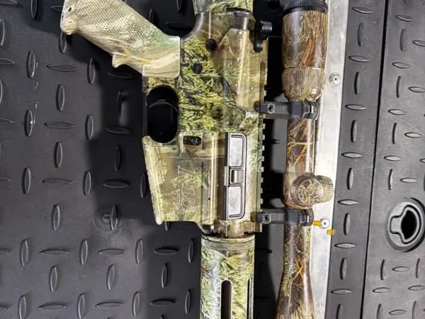 Remington R-15 .204 Ruger – Camo w/ Nikon Scope (Predator Setup)