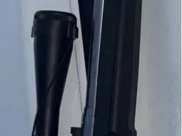 Savage LRPV 223 stainless fluted target.
