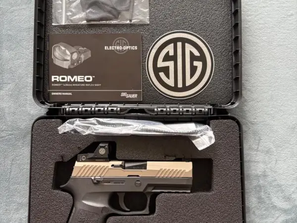 Sig P320 Compact with red dot For Sale