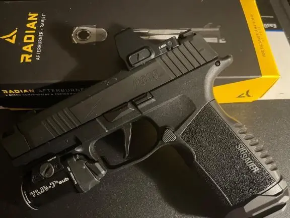 Sig p365 X-Macro w/Radiant Ramjet