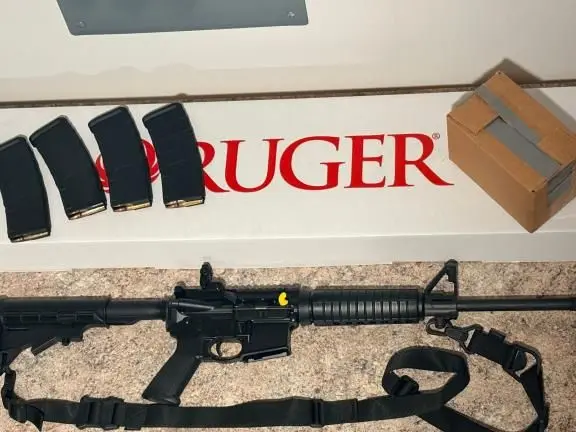 Ruger AR-556 AR-15 Semi Auto Rifle 5.56