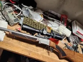 G Force 243 single shot rifle