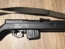 1956 Czech VZ52 rifle, 7.62x45 caliber