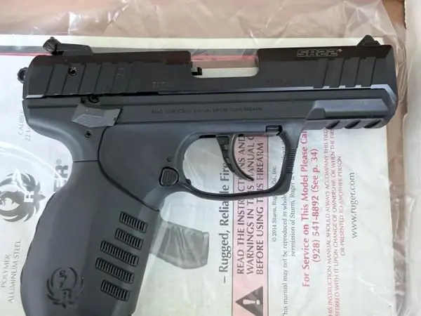 Ruger SR-22 3. 5” pistol 10 +1 .22LR w two 10 rd mags
