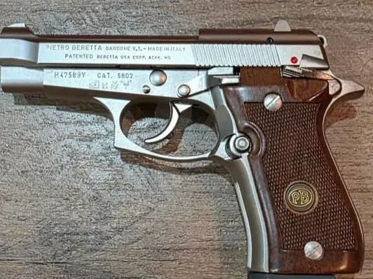 Beretta 84fs Cheetah Nickel .380 (scarce)