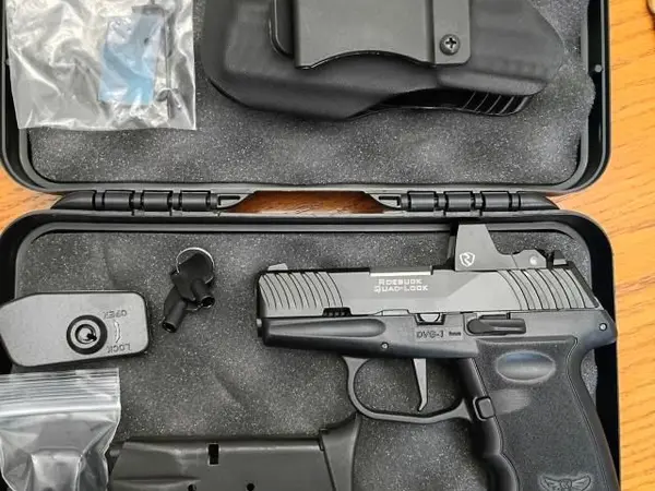 SCCY DVG-1 9mm with Riton red dot sight