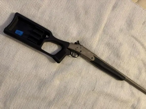 20 ga tamer H&R single shot shotgun truck/boat gun