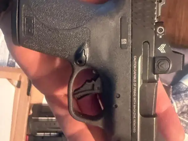 S&W M&P Shield plus 9mm, optic, 6 mags