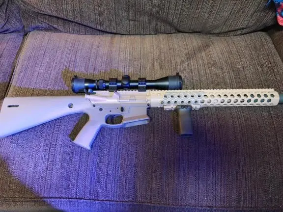 Ar15 5.56/223 w/ viridian 3-12x48 scope