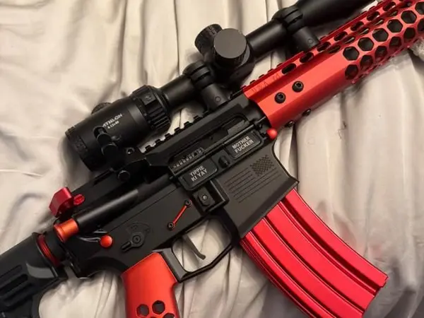 Gun smith made custom rifle Aero precision