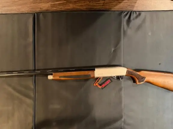 McCoy SAS Baker 12G, 28" Barrel, Nickel/Walnut/Black