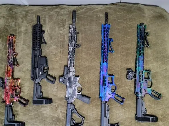 HIGHER END AR RIFLES AND PISTOLS