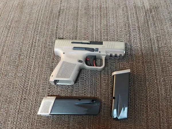 Canik 9mm mete mc9 w/ 2 mags and gear pack