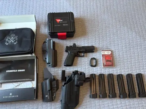 SPRINGFIELD ECHELON 4.5” PACKAGE – TRIJICON RM06, PRP TRIGGER, 6 MAGS