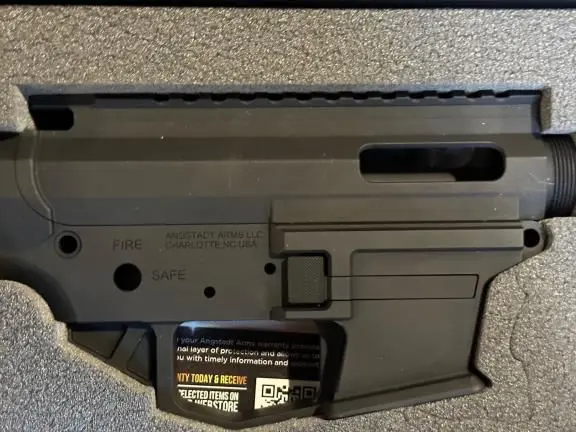 Angstadt Arms Stripped upper/lower AR .45acp/10mm