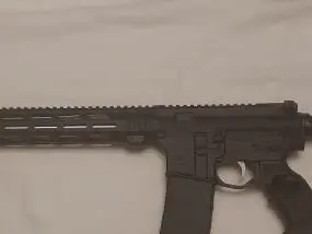 PSA Lower build with 18" Fluted stainless barrel Breek Firearms and Spikes - awesome rifle.